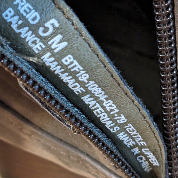 Bare Trap Reid Ankle Bootie Olive Green Side Zipper Heel Strap Metal Buckle - Picture 12 of 15